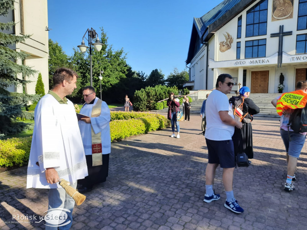 Pielgrzymi ruszyli z Płońska do Sierpca