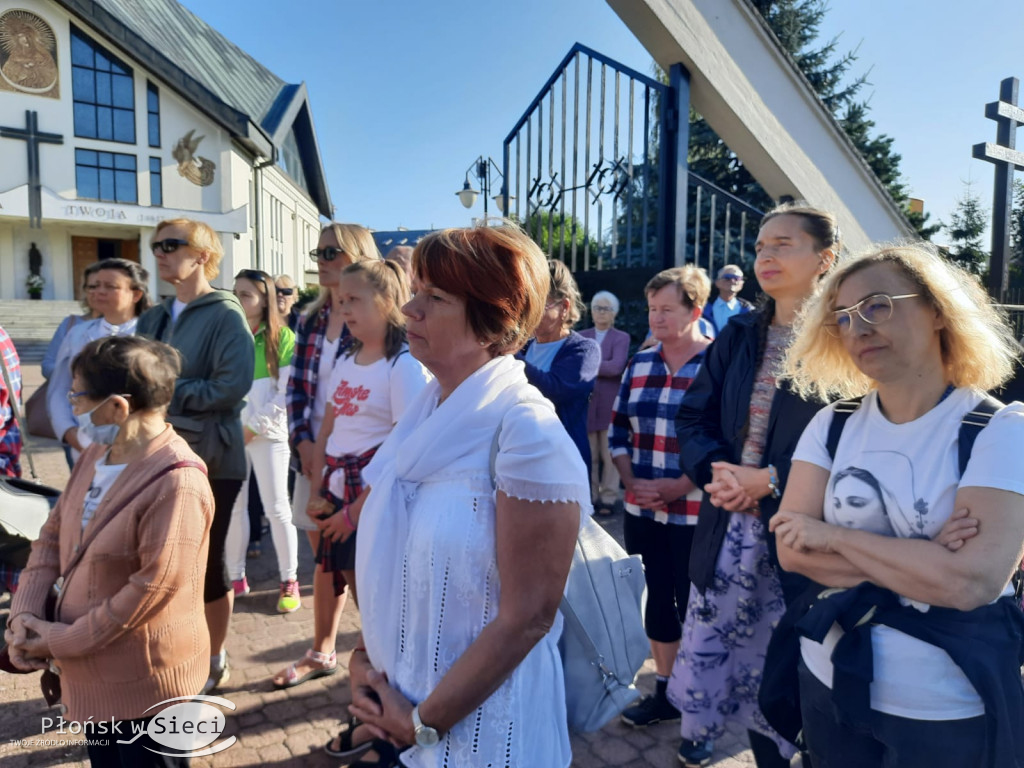 Pielgrzymi ruszyli z Płońska do Sierpca