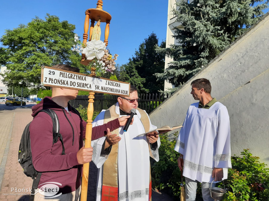 Pielgrzymi ruszyli z Płońska do Sierpca