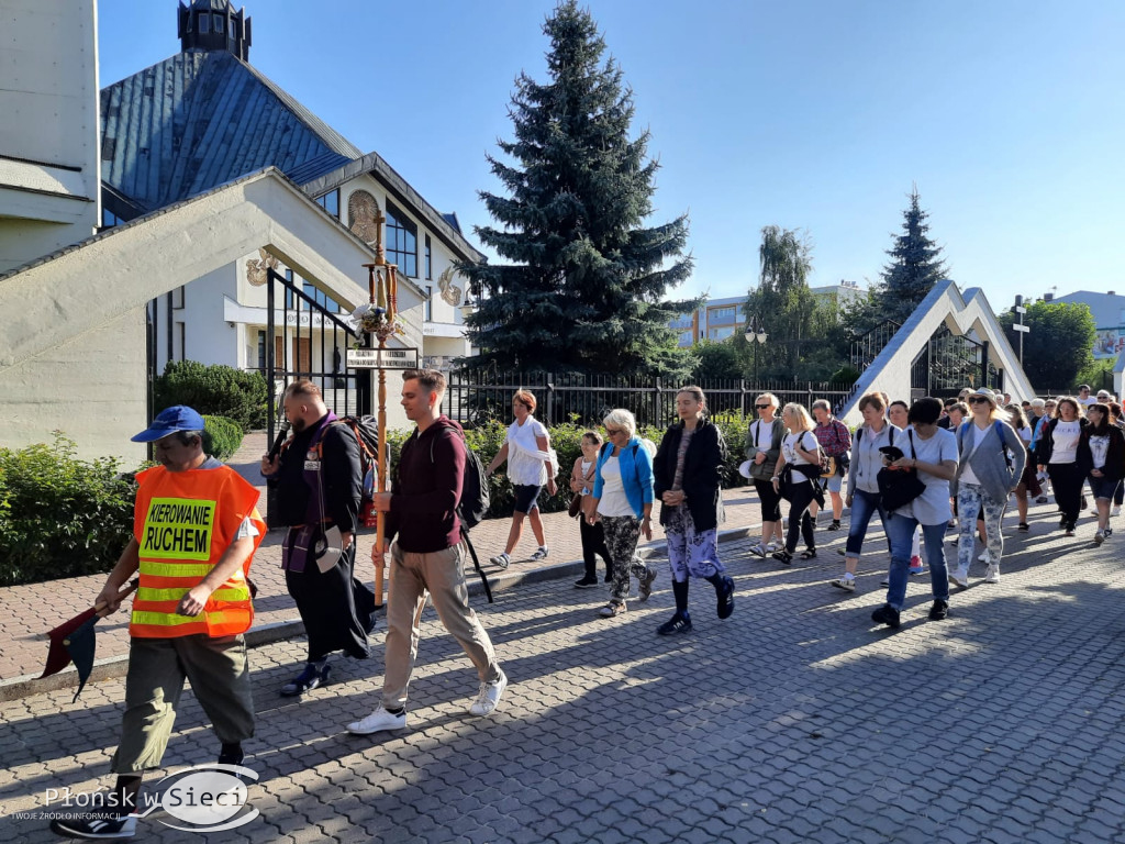 Pielgrzymi ruszyli z Płońska do Sierpca