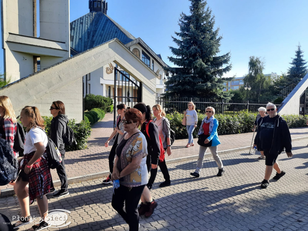Pielgrzymi ruszyli z Płońska do Sierpca