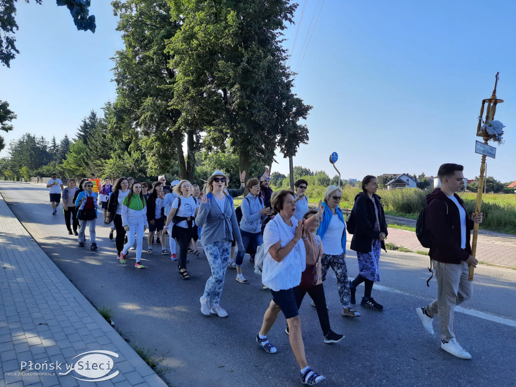 Pielgrzymi ruszyli z Płońska do Sierpca