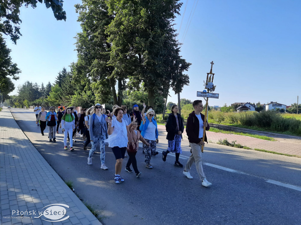 Pielgrzymi ruszyli z Płońska do Sierpca
