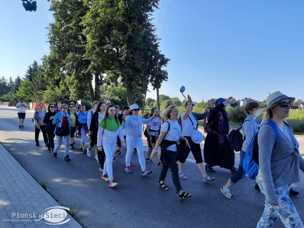 Pielgrzymi ruszyli z Płońska do Sierpca