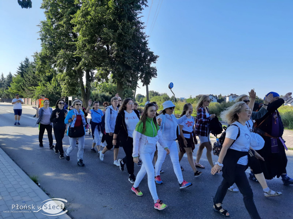 Pielgrzymi ruszyli z Płońska do Sierpca