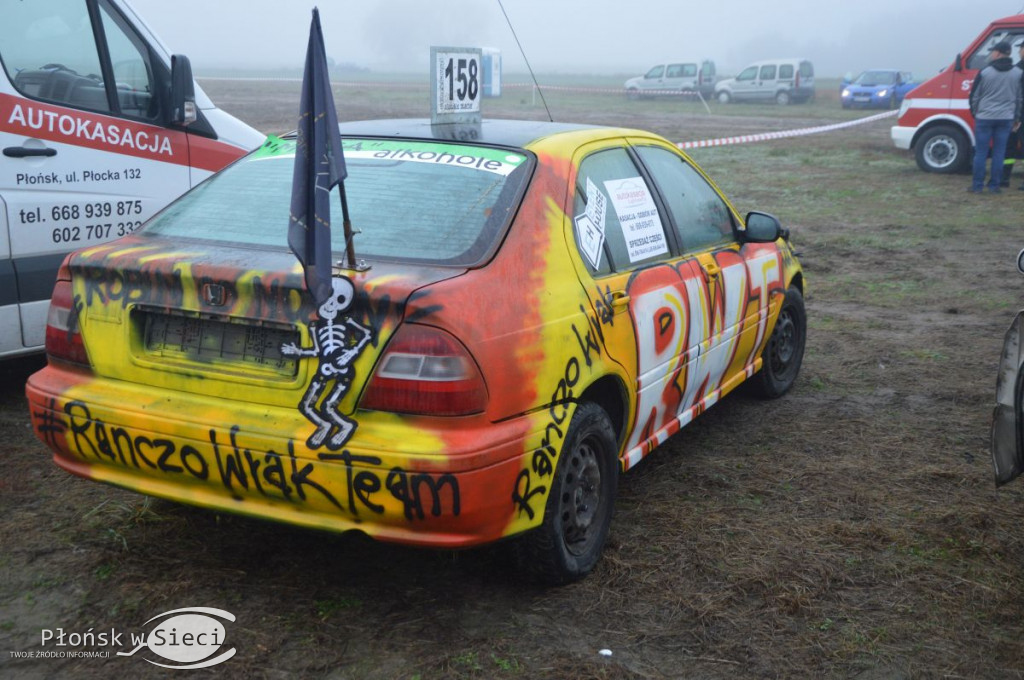 Motociekawy Wrak Race - zbiórka dla Bogusi