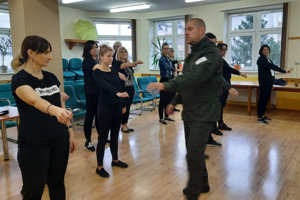 Nasi pracownicy socjalni szkoleni z samoobrony