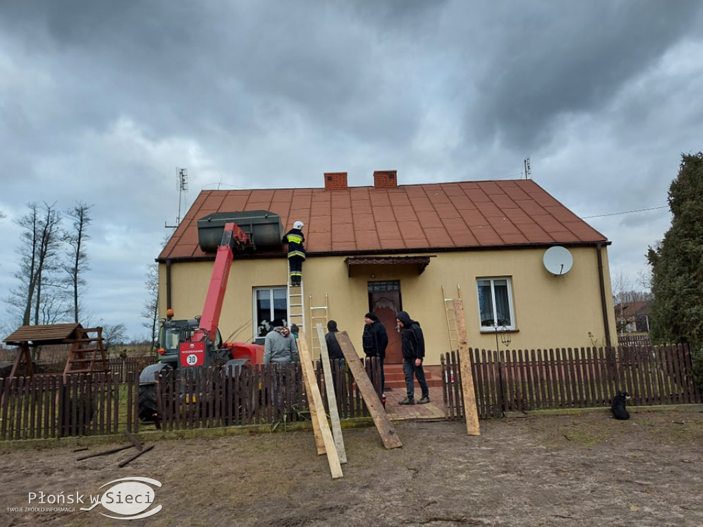 Wichura dała się we znaki mieszkańcom Kucic
