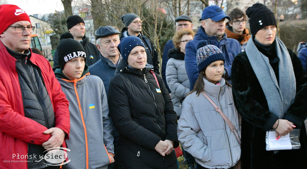 Płońsk solidarny z Ukrainą!