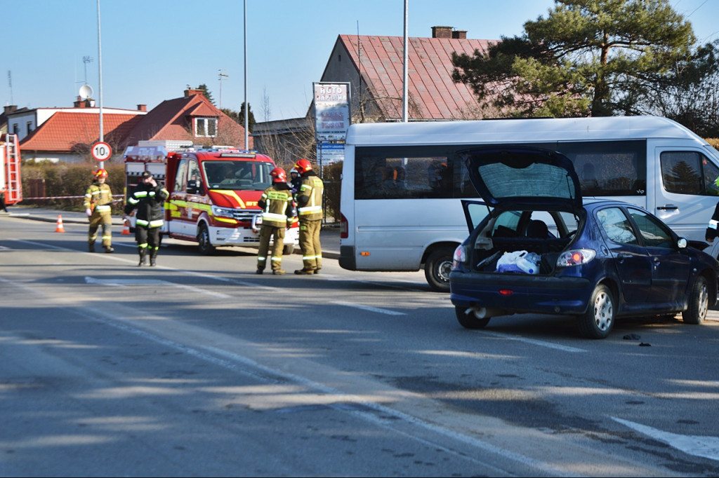 Wypadek na krzyżówkach przy Grunwaldzkiej!