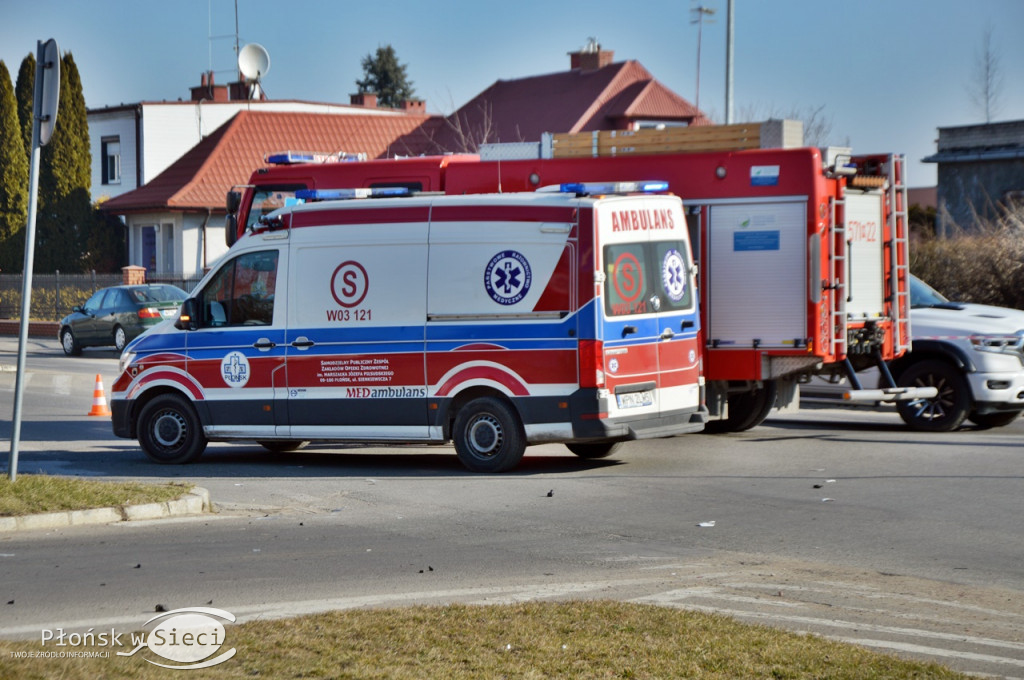 Wypadek na krzyżówkach przy Grunwaldzkiej!