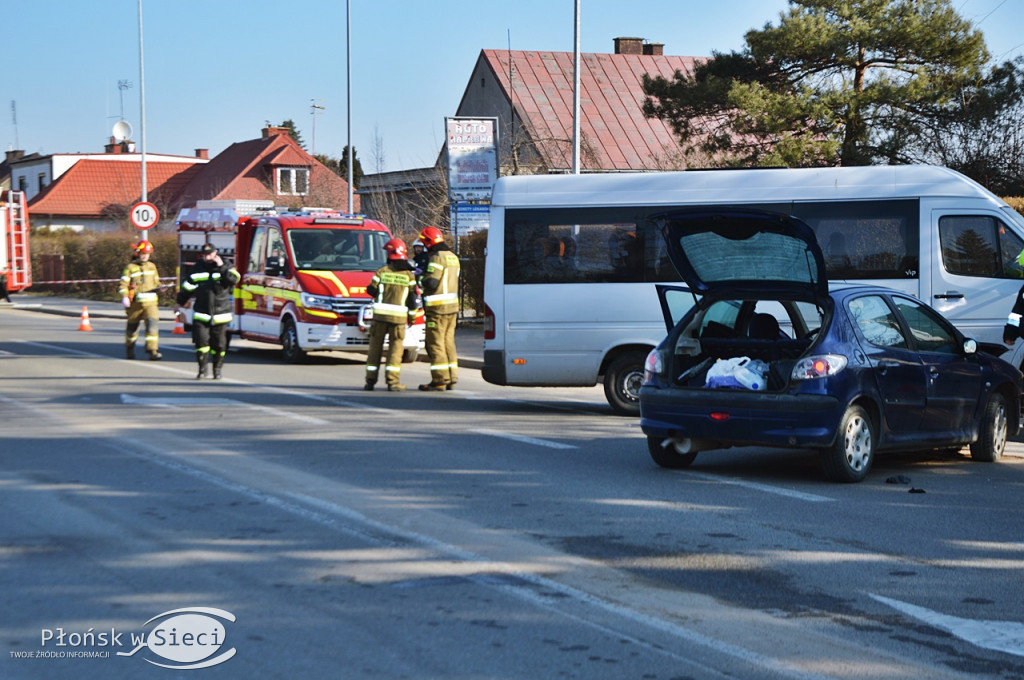 Wypadek na krzyżówkach przy Grunwaldzkiej!