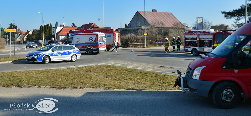 Wypadek na krzyżówkach przy Grunwaldzkiej!