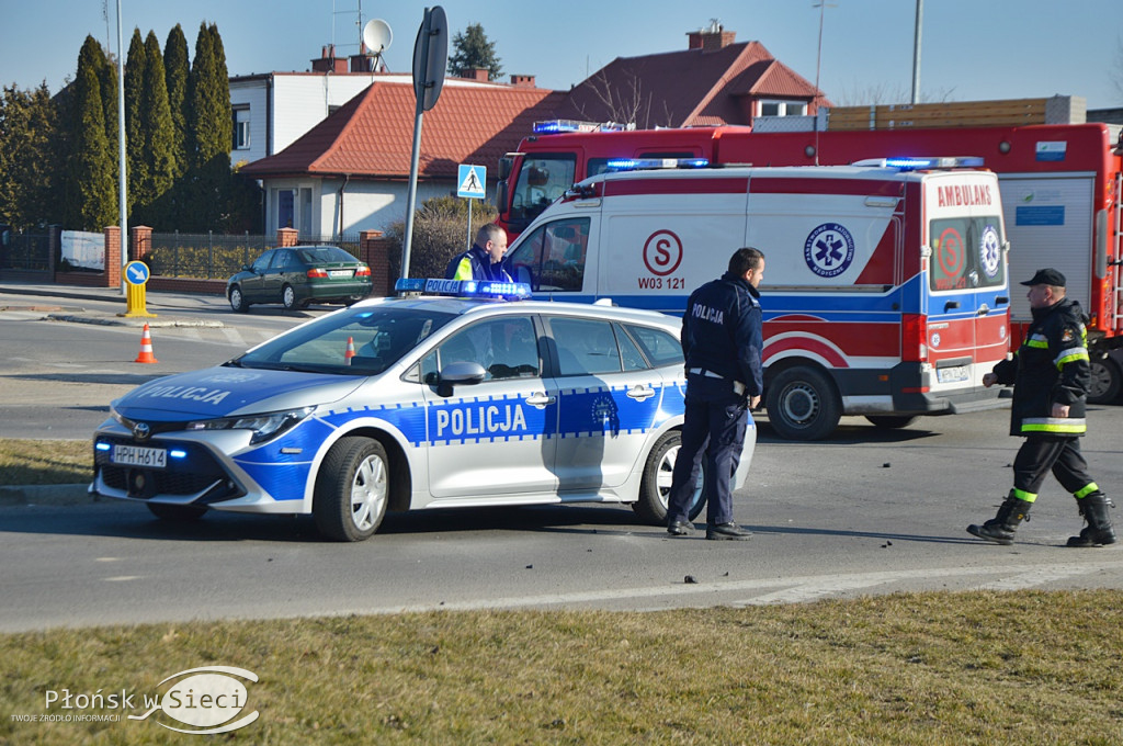 Wypadek na krzyżówkach przy Grunwaldzkiej!