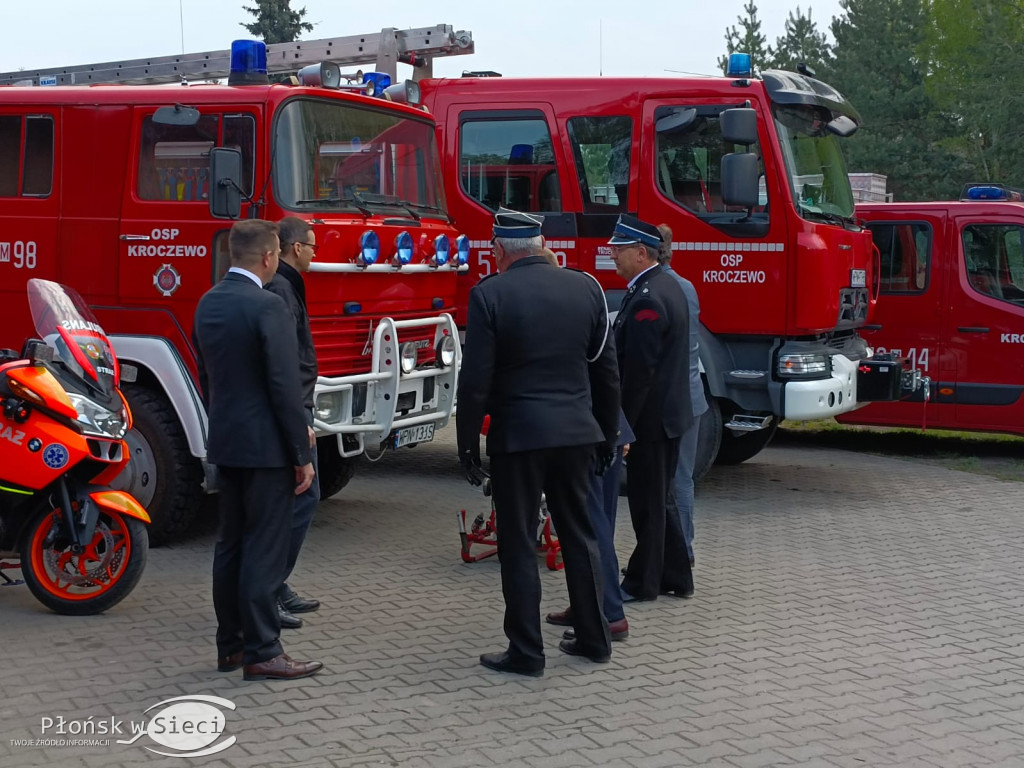 Premier Morawiecki u druhów z Kroczewa