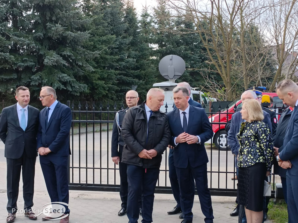 Premier Morawiecki u druhów z Kroczewa