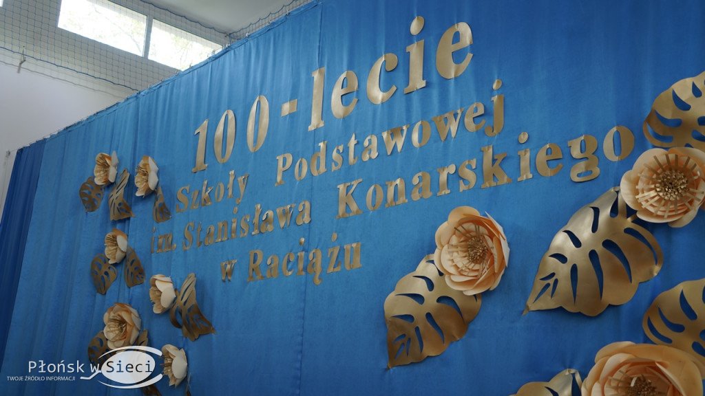 Stulecie podstawówki z Raciąża. Wspomnień czas