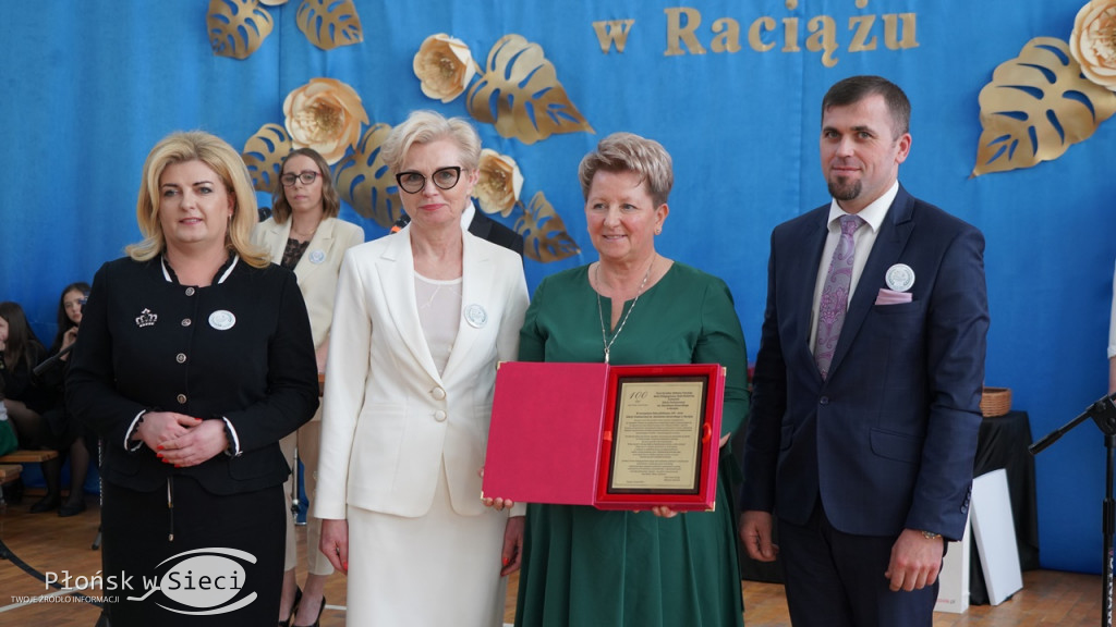 Stulecie podstawówki z Raciąża. Wspomnień czas