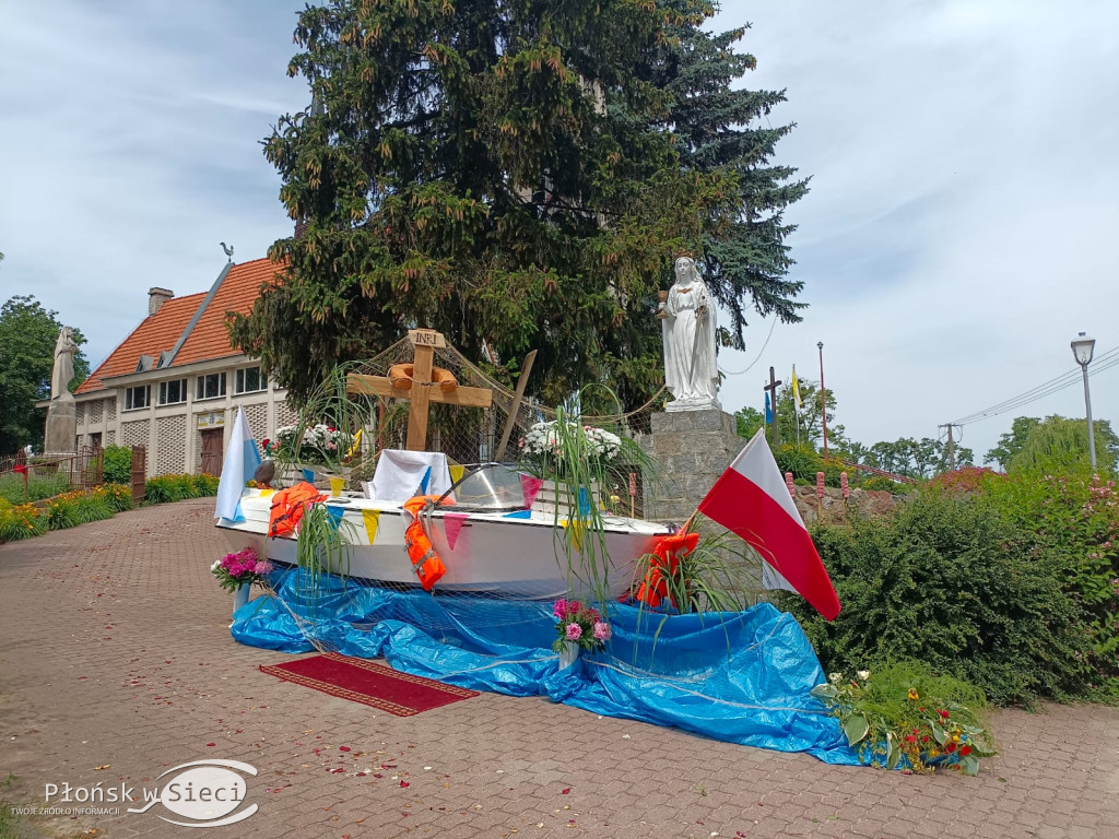 Boże Ciało. Procesja ze Smoszewa do Czerwińska