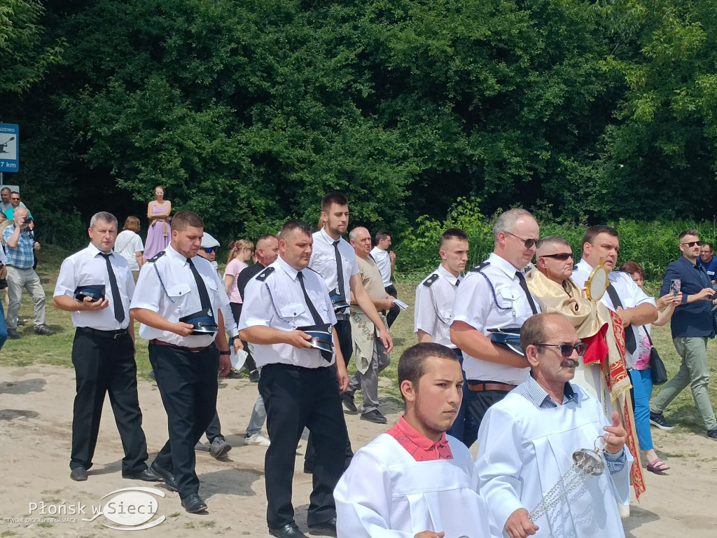 Boże Ciało. Procesja ze Smoszewa do Czerwińska