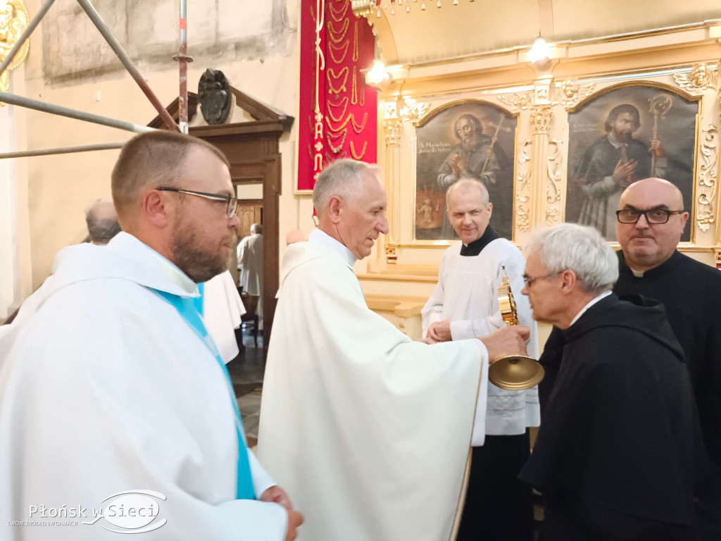 Relikwie S. Wyszyńskiego w Czerwińsku