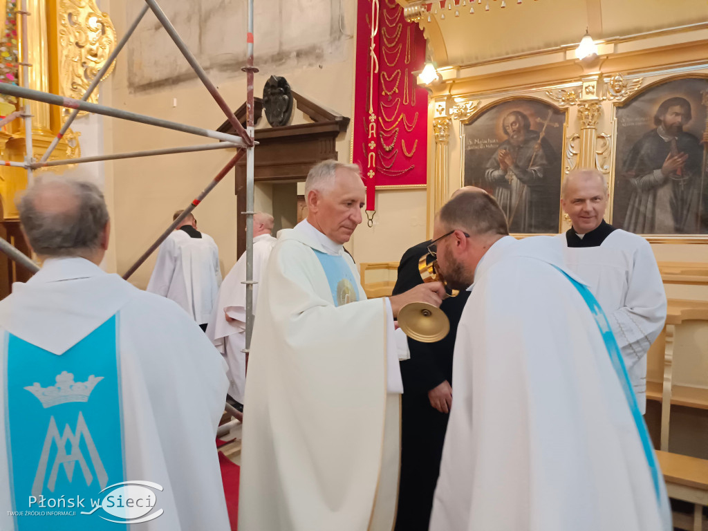 Relikwie S. Wyszyńskiego w Czerwińsku