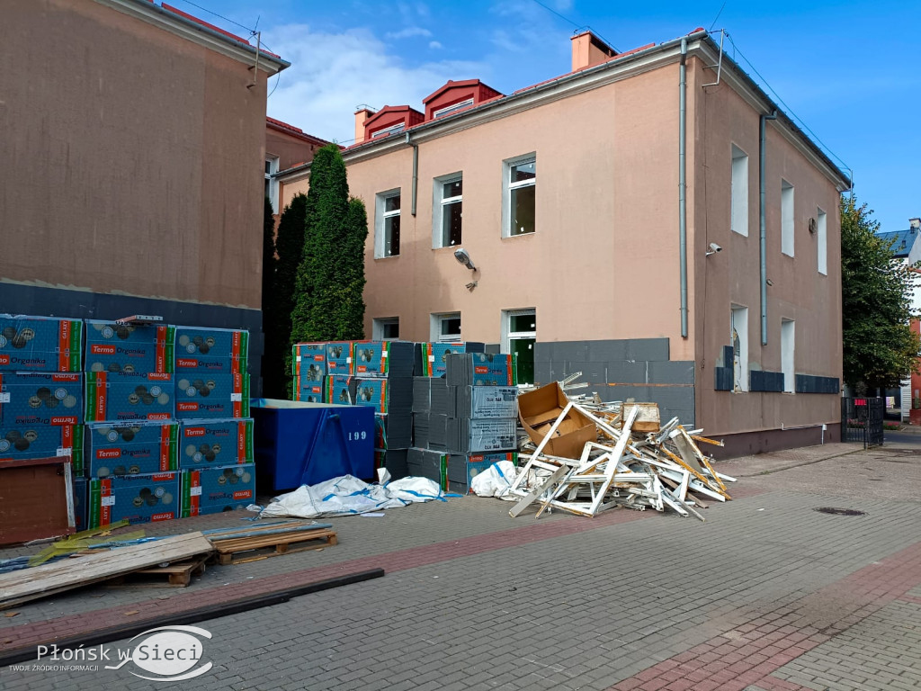 Trwa duży remont w płońskiej 'jedynce'