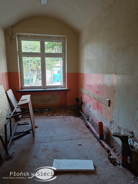 Trwa duży remont w płońskiej 'jedynce'