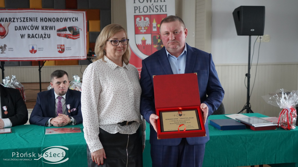 Piękny jubileusz krwiodawców w Raciążu