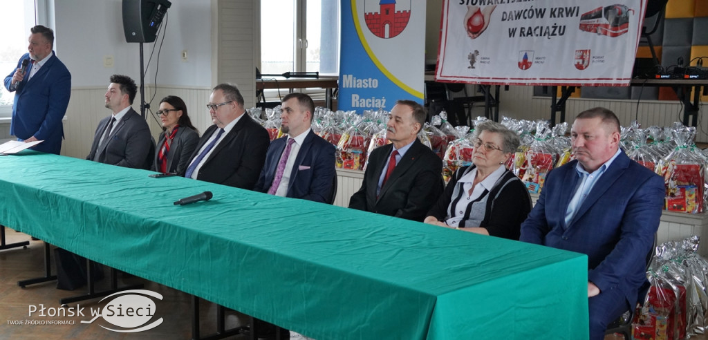 Piękny jubileusz krwiodawców w Raciążu