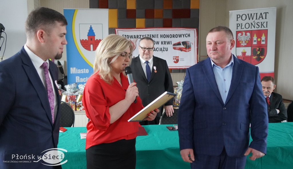 Piękny jubileusz krwiodawców w Raciążu