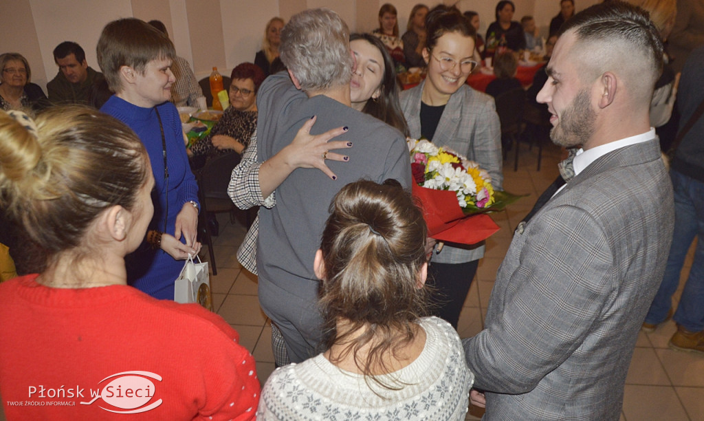Wigilijne spotkanie w auli parafialnej