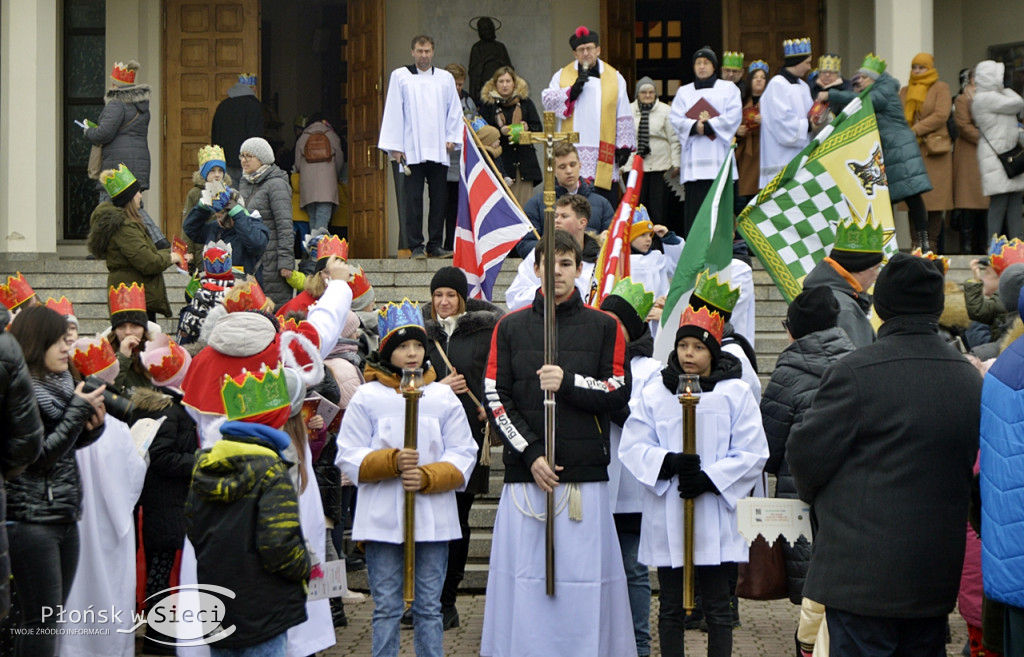 Płońsk w Święto Trzech Króli