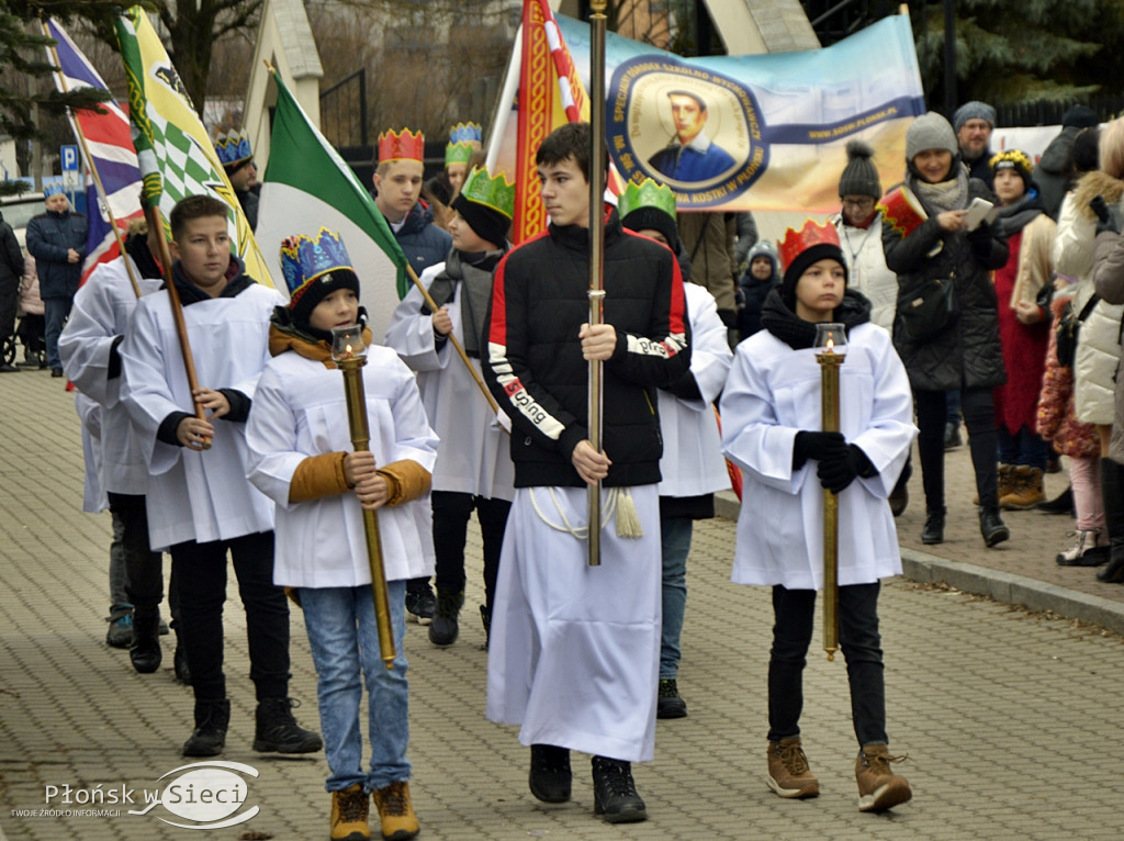 Płońsk w Święto Trzech Króli