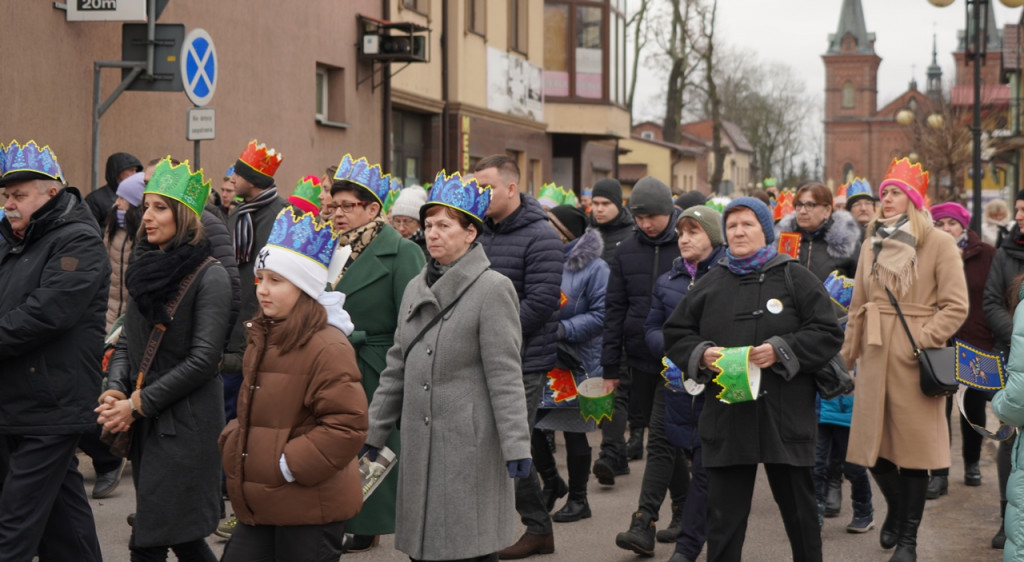 Raciążanie w tradycyjnym orszaku na Trzech Króli