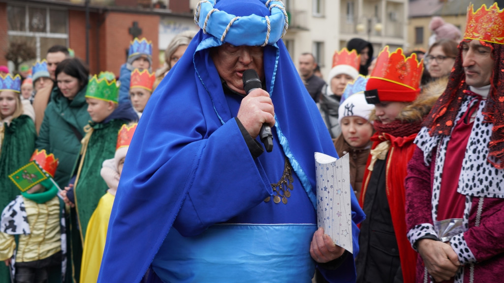 Raciążanie w tradycyjnym orszaku na Trzech Króli