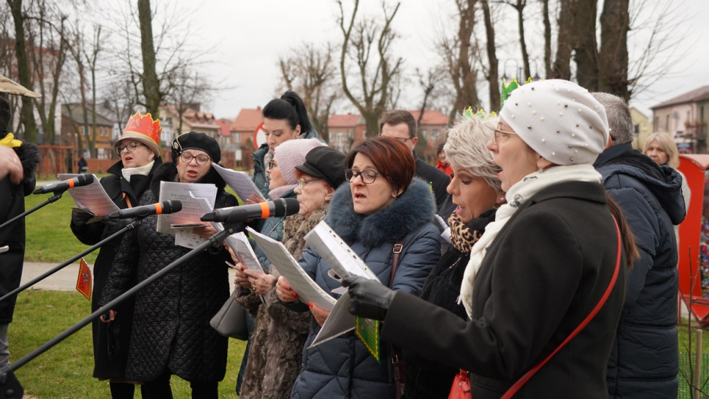 Raciążanie w tradycyjnym orszaku na Trzech Króli