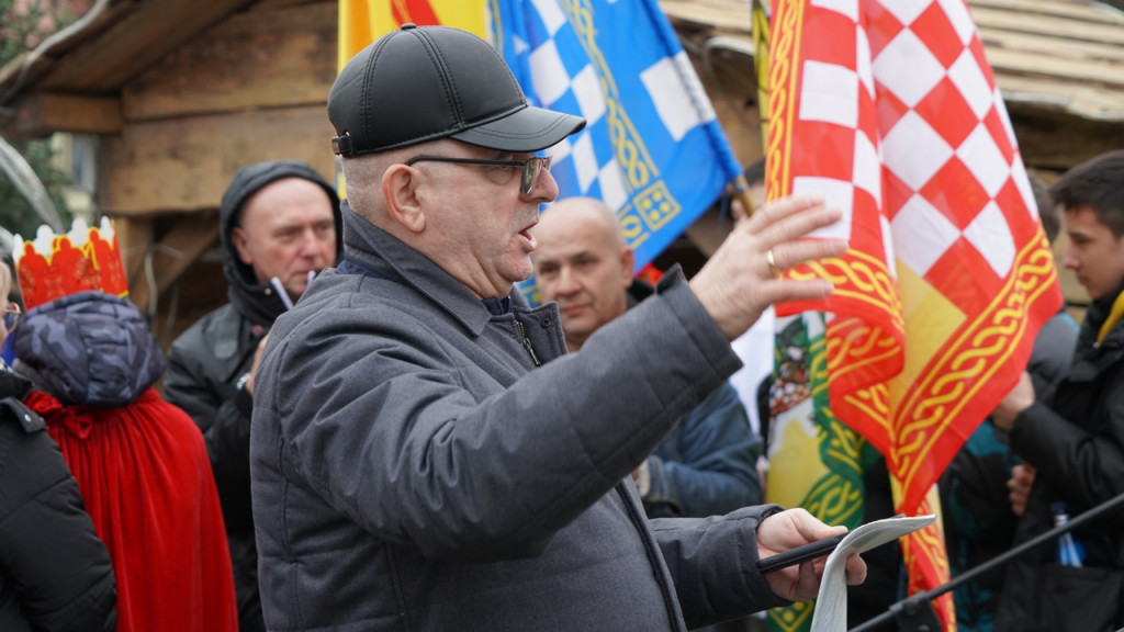 Raciążanie w tradycyjnym orszaku na Trzech Króli