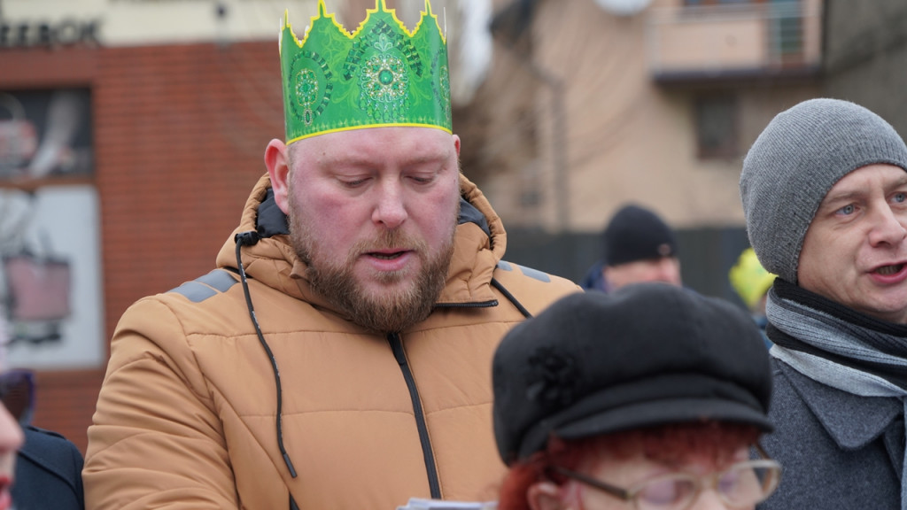 Raciążanie w tradycyjnym orszaku na Trzech Króli