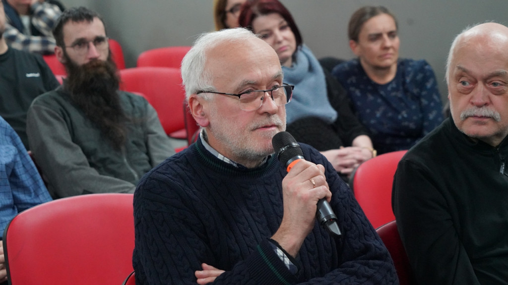 O wojnie w Ukrainie. Marcin Wyrwał w Raciążu