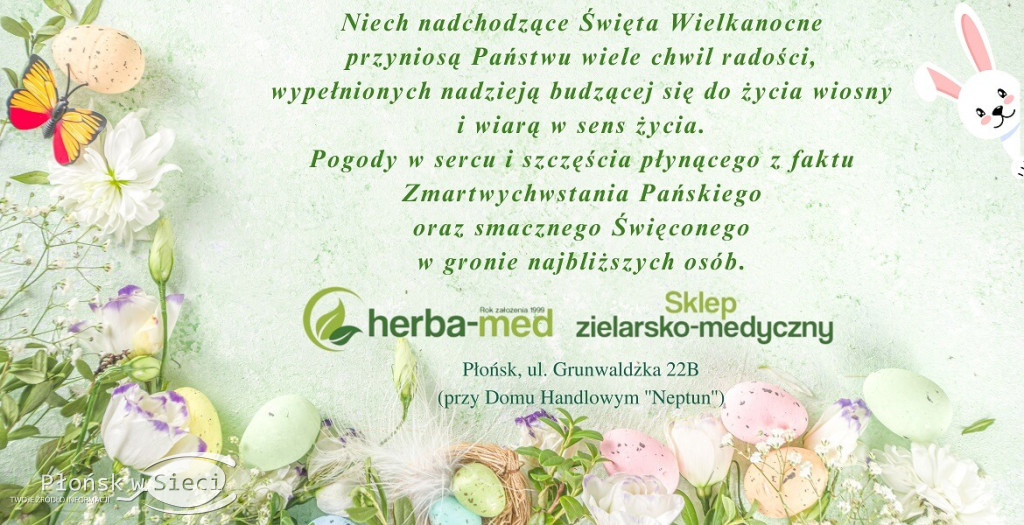 Moc wielkanocnych życzeń dla Czytelników