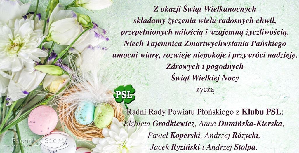 Moc wielkanocnych życzeń dla Czytelników