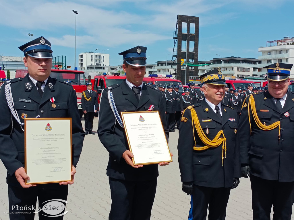 Obchody Dnia Strażaka w Płońsku