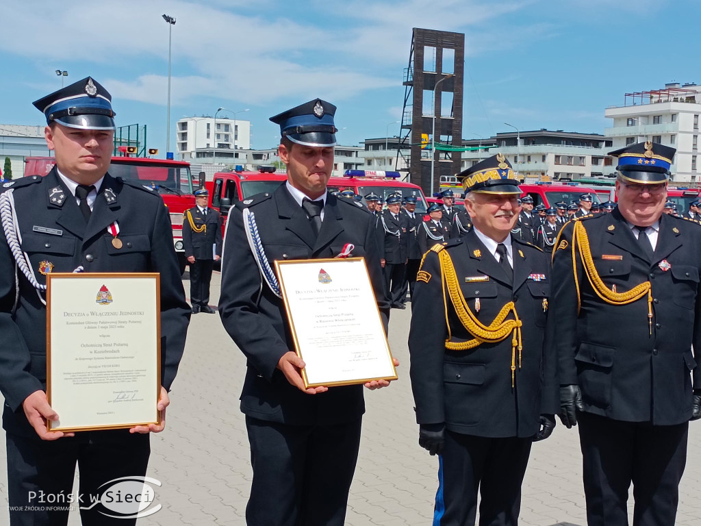 Obchody Dnia Strażaka w Płońsku