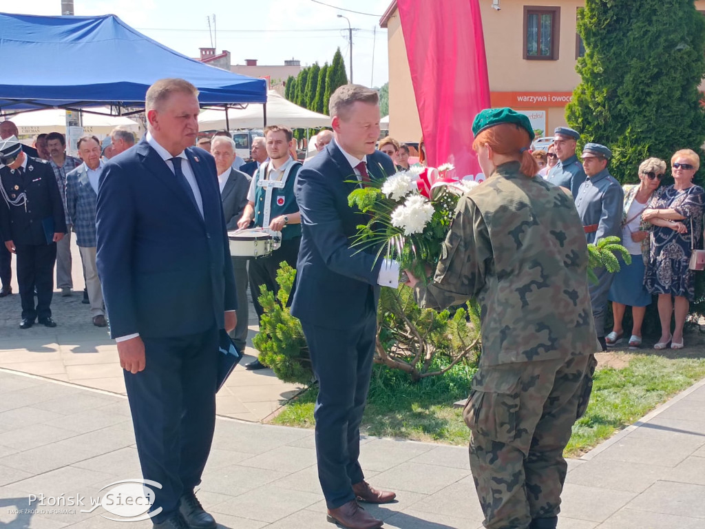 Uroczyste odsłonięcie pomnika w Sochocinie