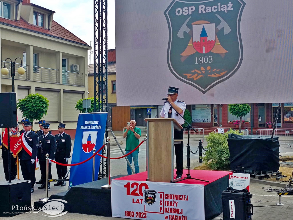 120 lat strażaków-ochotników z Raciąża