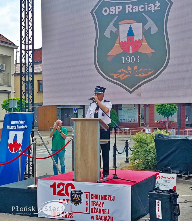 120 lat strażaków-ochotników z Raciąża