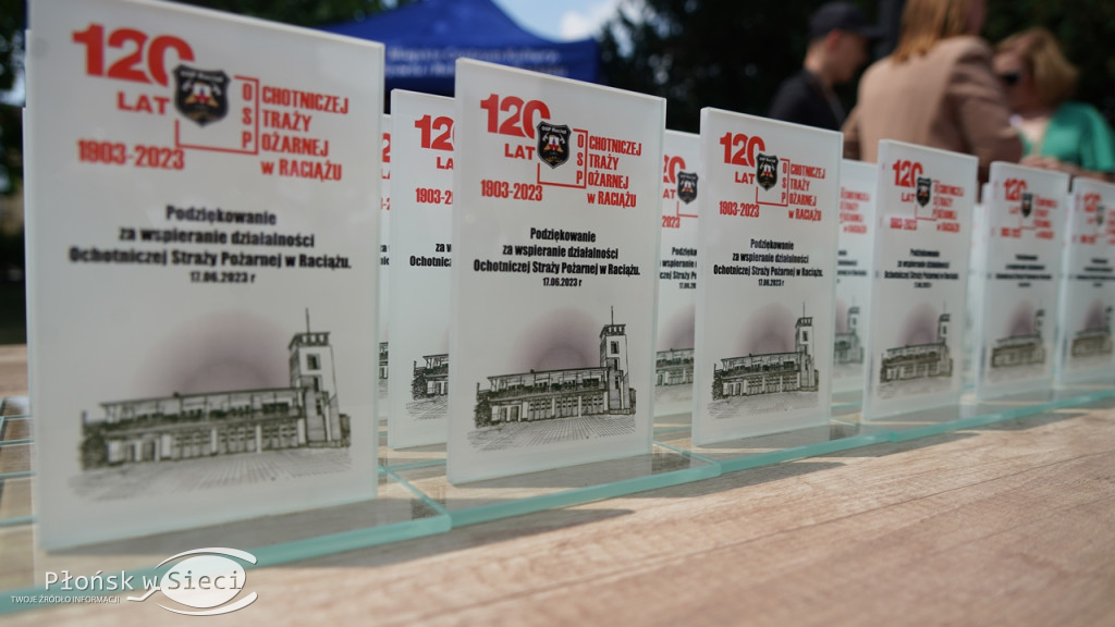 Piękny jubileusz istnienia OSP w Raciążu