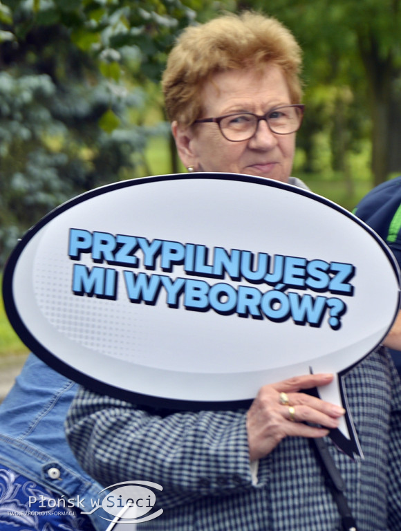 Posłowie Nitras i Kierwiński w Płońsku