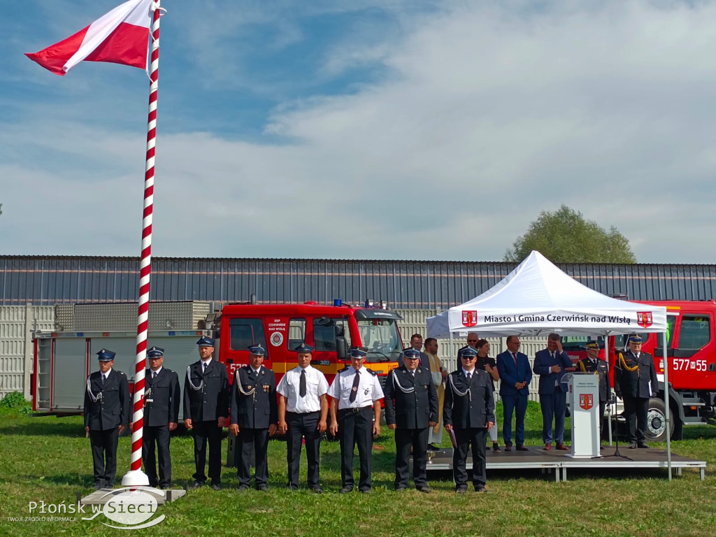 Strażacki sprzęt dla OSP z tereny gminy Czerwińsk